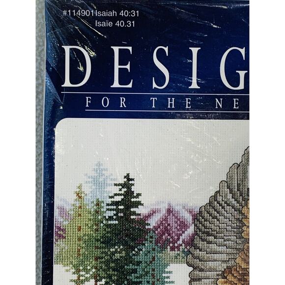 Designs For The Needle Eagle ISAIAH 40:31 #114901 Counted Cross Stitch Kit New - Picture 10 of 11